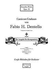 Canticum Graduum Op. 11 SSATBB Full Score cover Thumbnail